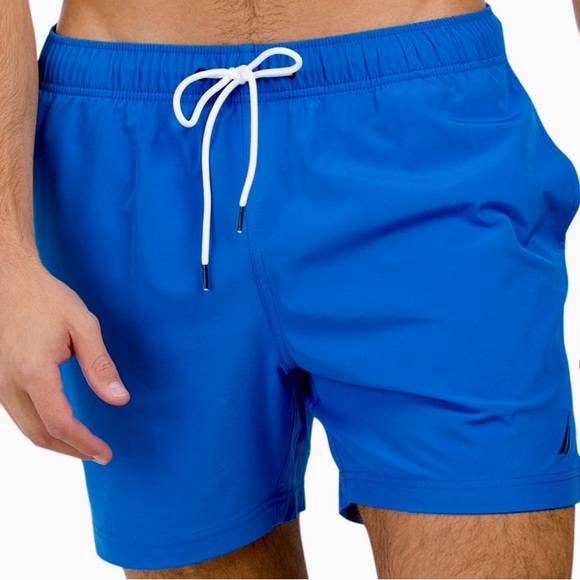 Nautica Other - NAUTICA XXL Solid Swim Trunks Shorts Color SpinnerBlue